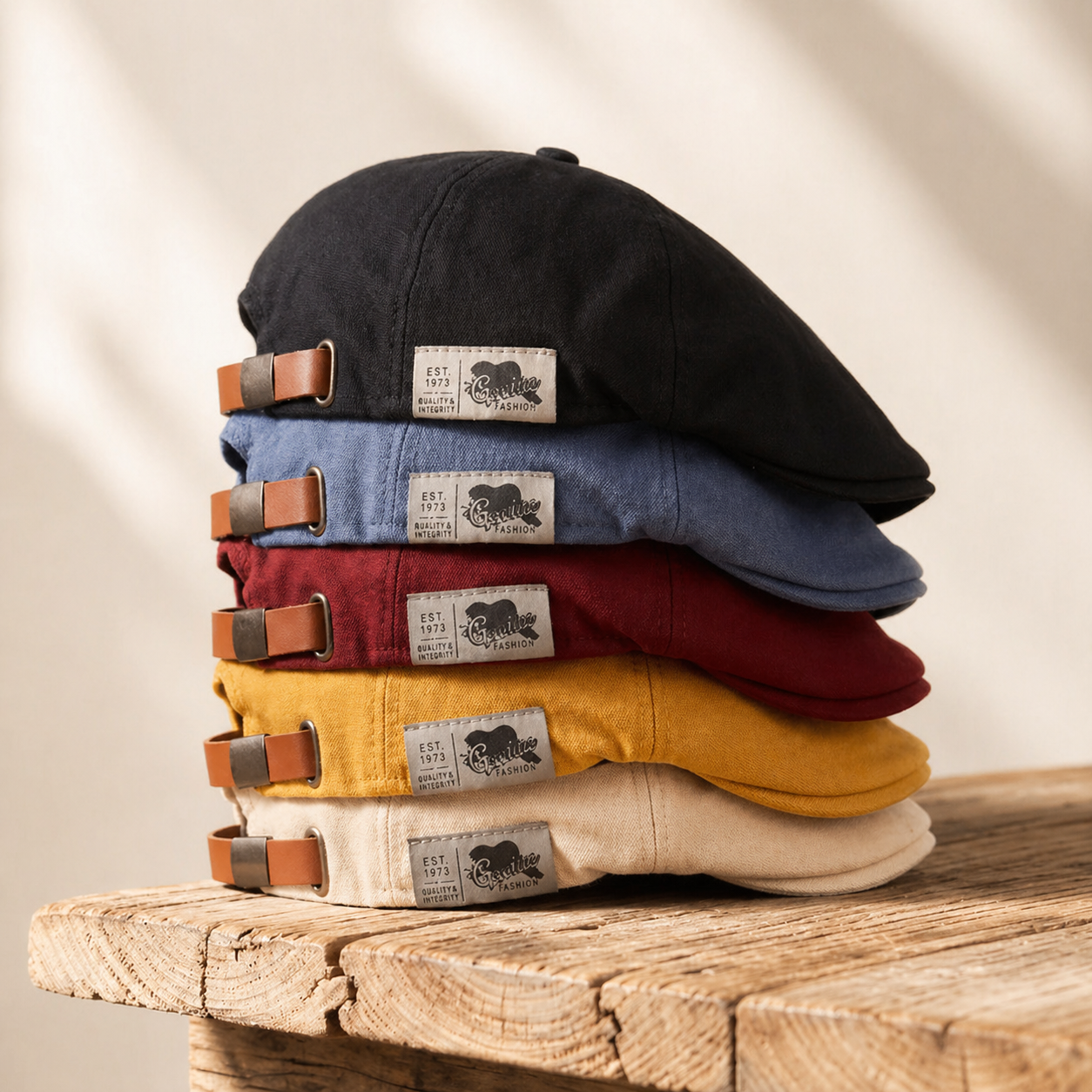 Zomer Flat Cap — Laag Profiel