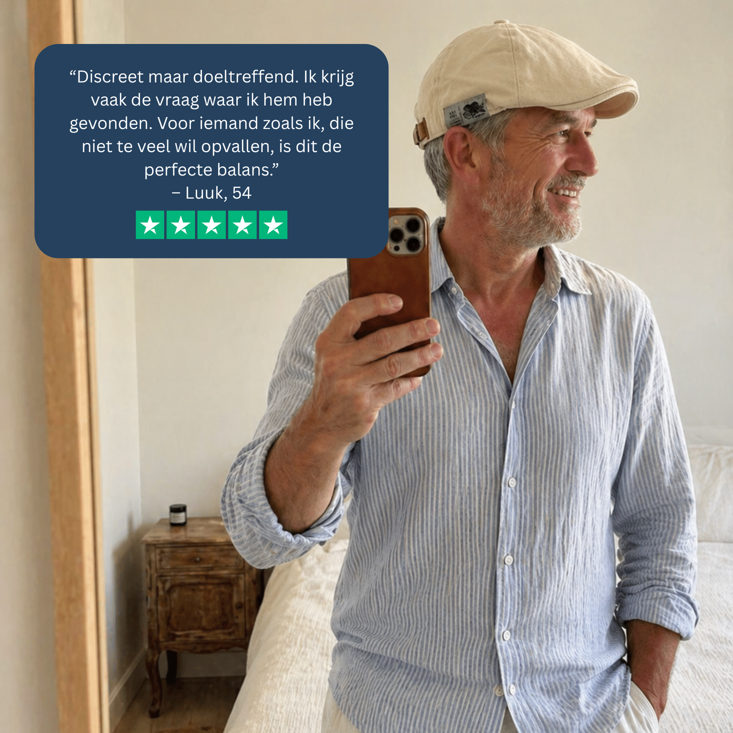 Zomer Flat Cap — Laag Profiel